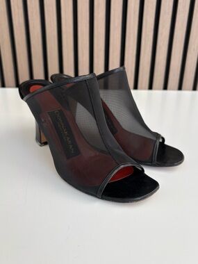 VTG 90’s DONNA KARAN Mesh Heels